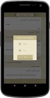 Surah Yasin (Qari Sudais) android App screenshot 1